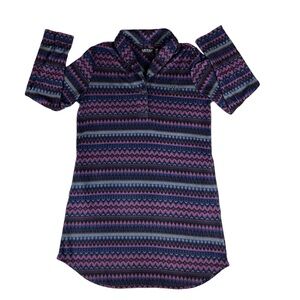 Lauren Ralph Lauren Fleece Sleepshirt Long Pajama Shirt Women’s Medium Cozy